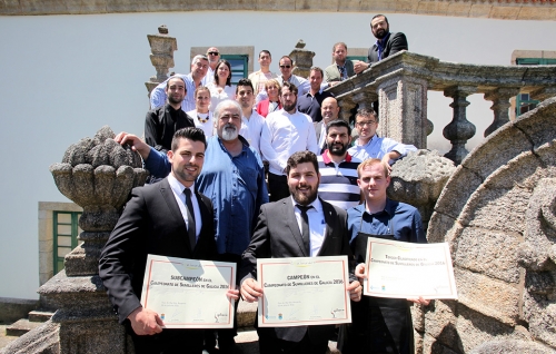 DANIEL COUCEIRO CAMPEÓN DE GALICIA DE SUMILLERES “GANÍMEDES 2016”